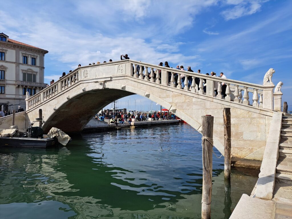 kamienny most Ponte Vigo w Chioggi