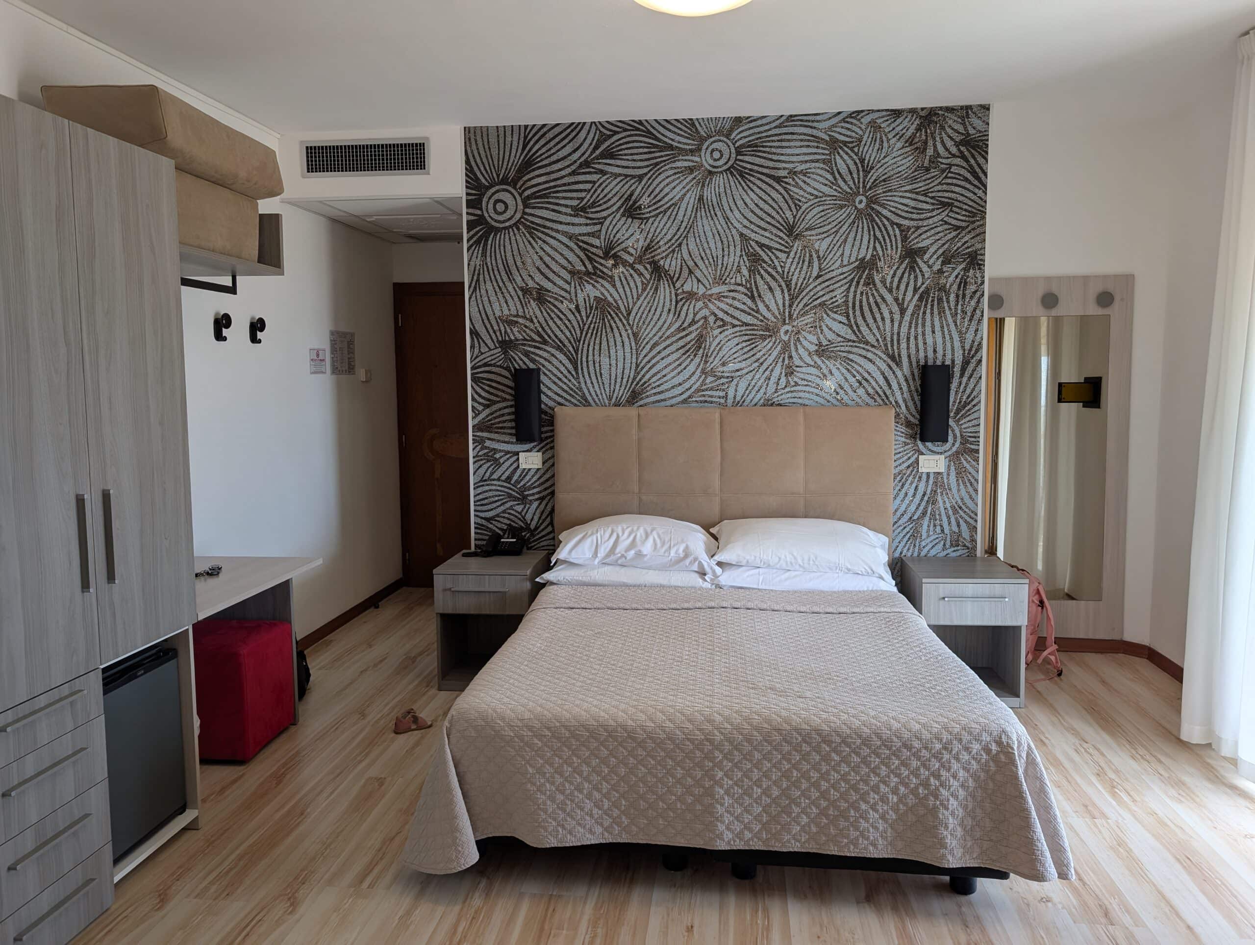 pokój w Hotelu Excelsior w Caorle