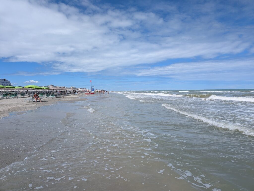 plaża w Cervii