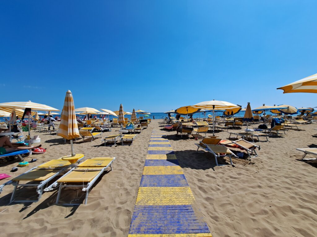 plaża w Lido di Jesolo